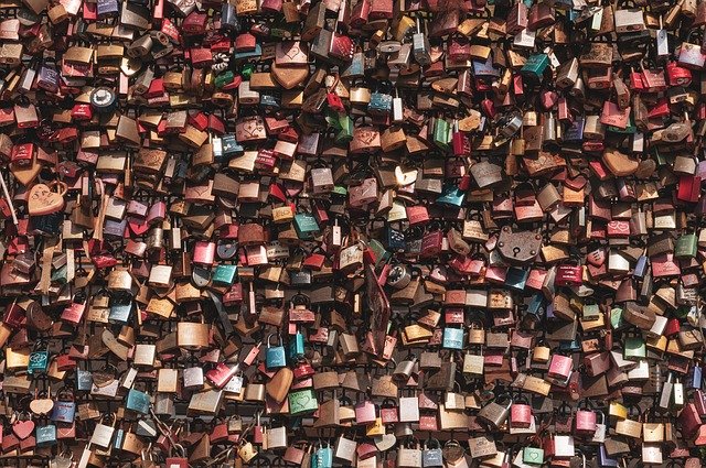 2 Simple Tips To Find Your Voice 10X Faster And Love It! Image of wall of locks which you can unlock freeing people from their prisons.